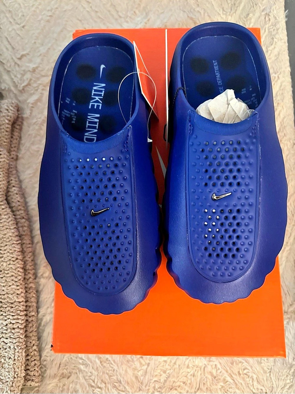 Nike Calm Mule Sneakers Blue US 8 NWT